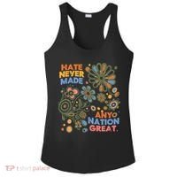 Hate Never Made Any Nation Great Resist Protest Resistance Ladies PosiCharge Competitor Racerback Tank thumb 0