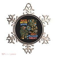 Hate Never Made Any Nation Great Resist Protest Resistance Ornament thumb 0