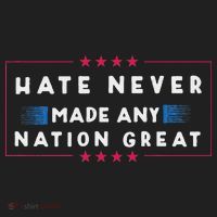 Hate Never Made Any Nation Great Funny Anti Trump Tumbler thumb 3