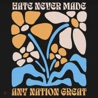 Hate Never Made Any Nation Great Boho Bucket Hat thumb 4