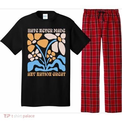 Hate Never Made Any Nation Great Boho Pajama Set