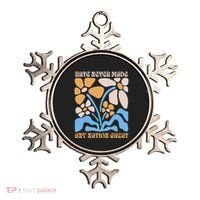 Hate Never Made Any Nation Great Boho Ornament thumb 0