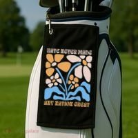Hate Never Made Any Nation Great Boho Golf Towel thumb 2