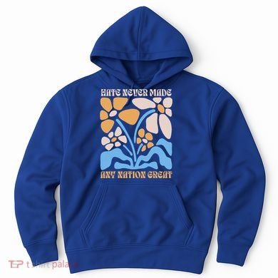 Hate Never Made Any Nation Great Boho Hoodie
