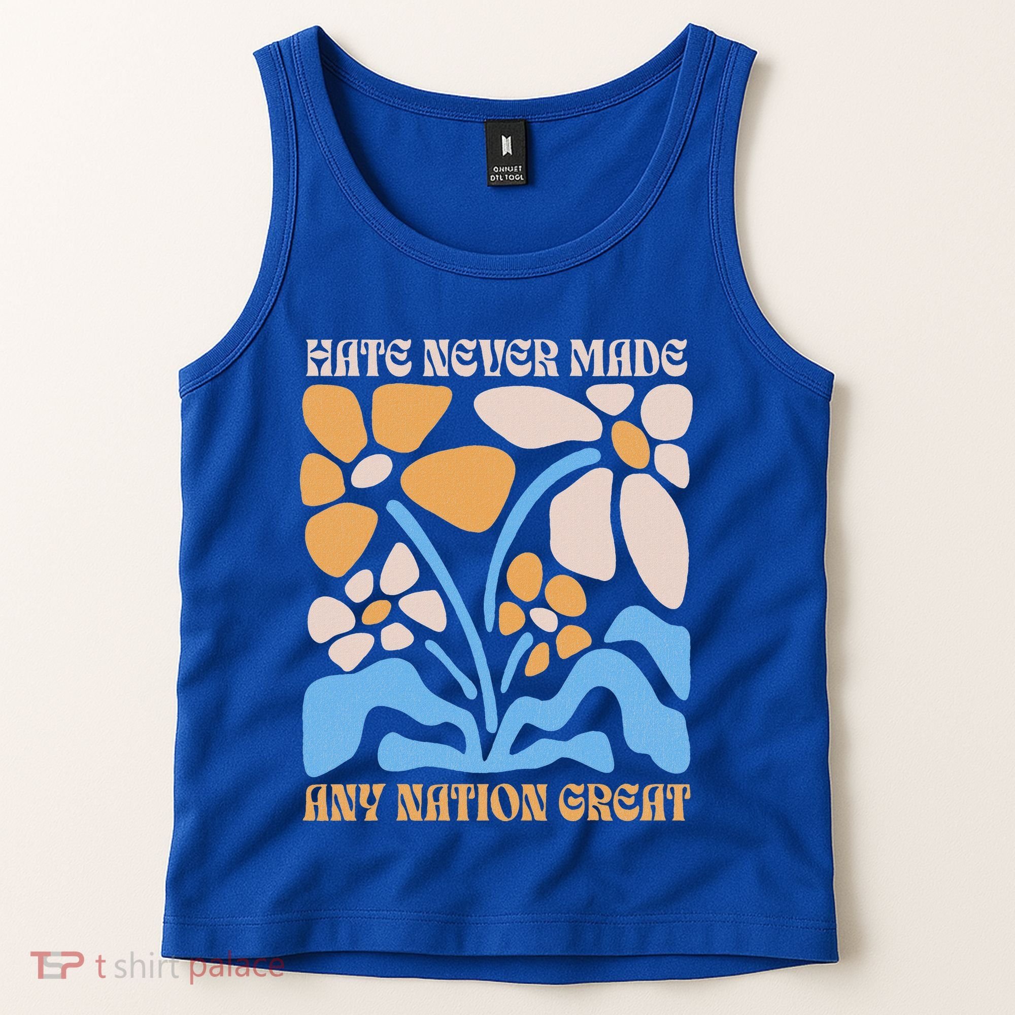 Hate Never Made Any Nation Great Boho Tank Top