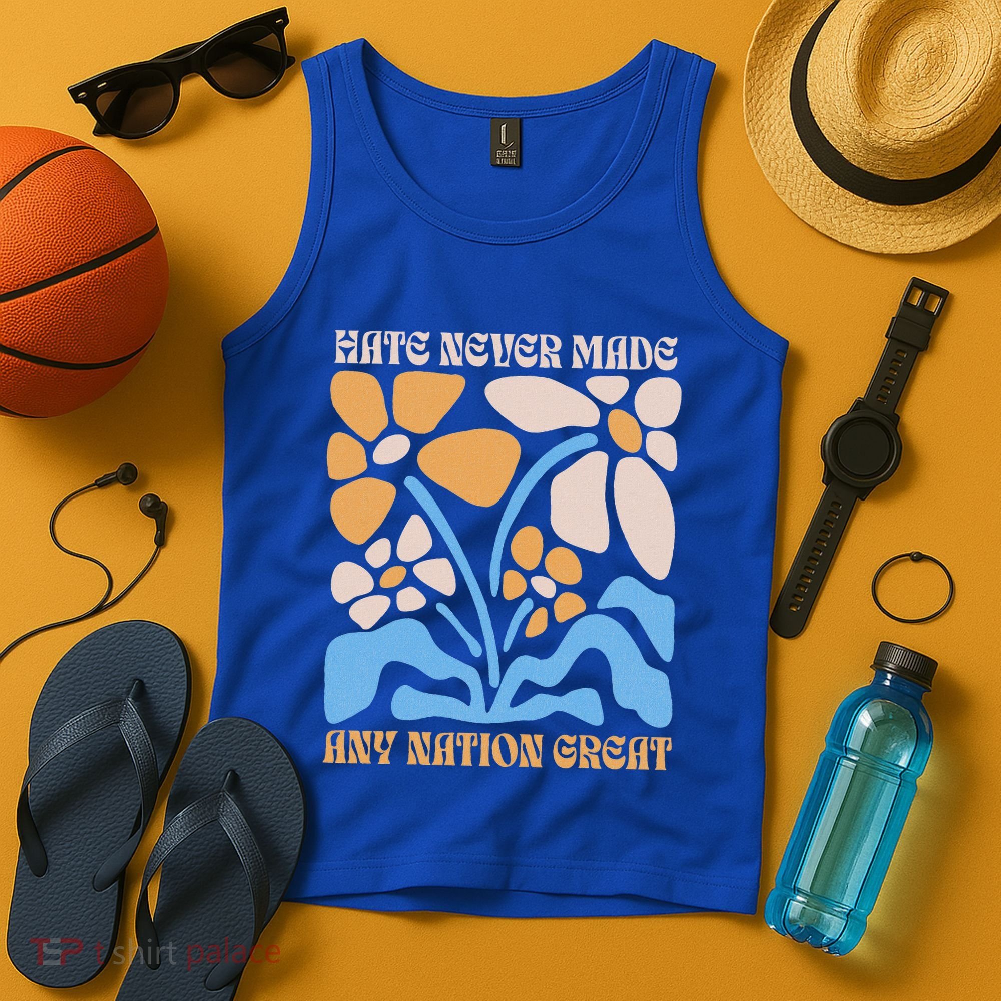 Hate Never Made Any Nation Great Boho Tank Top