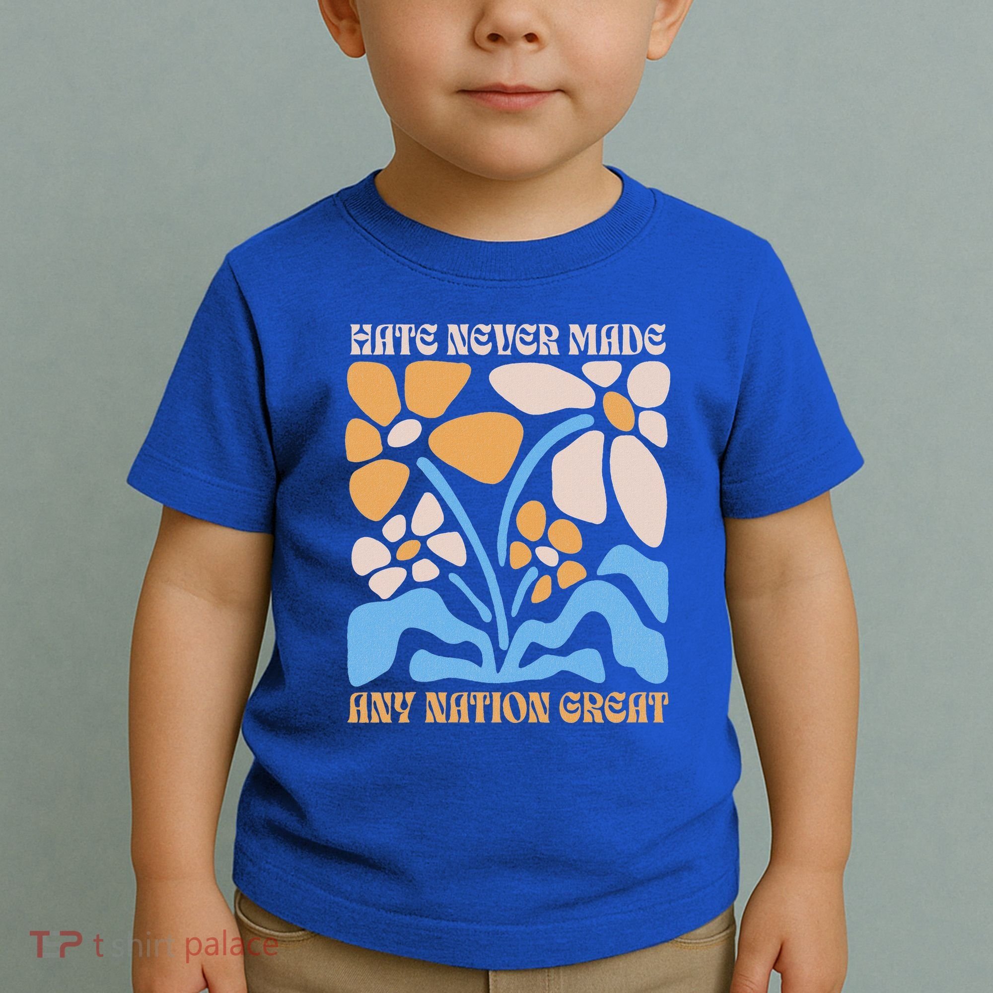 Hate Never Made Any Nation Great Boho Toddler T-Shirt