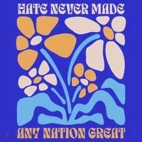 Hate Never Made Any Nation Great Boho Women's Long Sleeve Shirt thumb 2