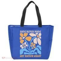 Hate Never Made Any Nation Great Boho Tote Bag thumb 0
