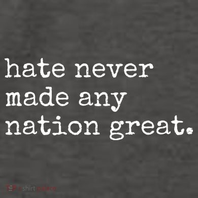 Hate Never Made Any Nation Great Vector Backpack