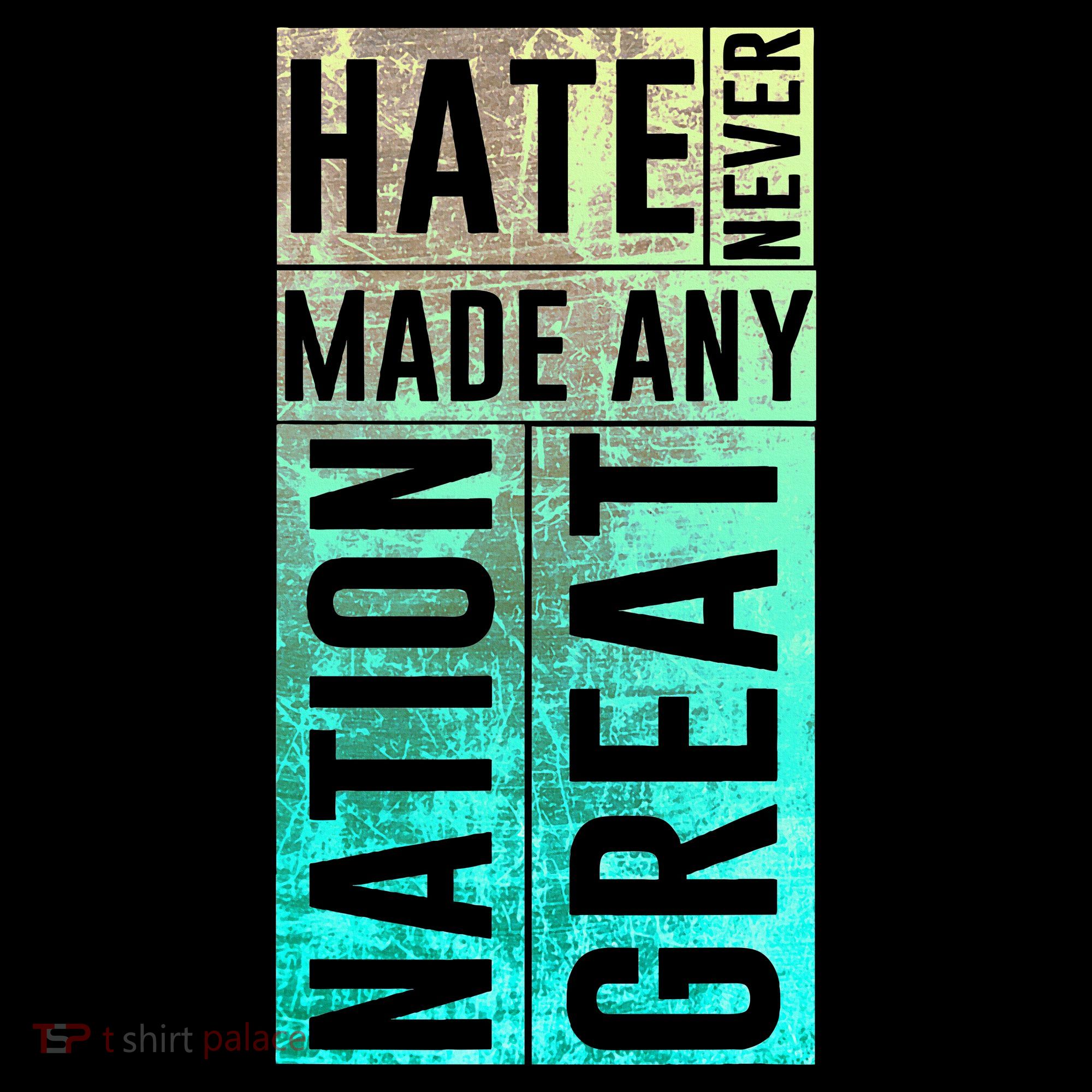 Hate Never Made Any Nation Great Political Protest Toddler Hoodie
