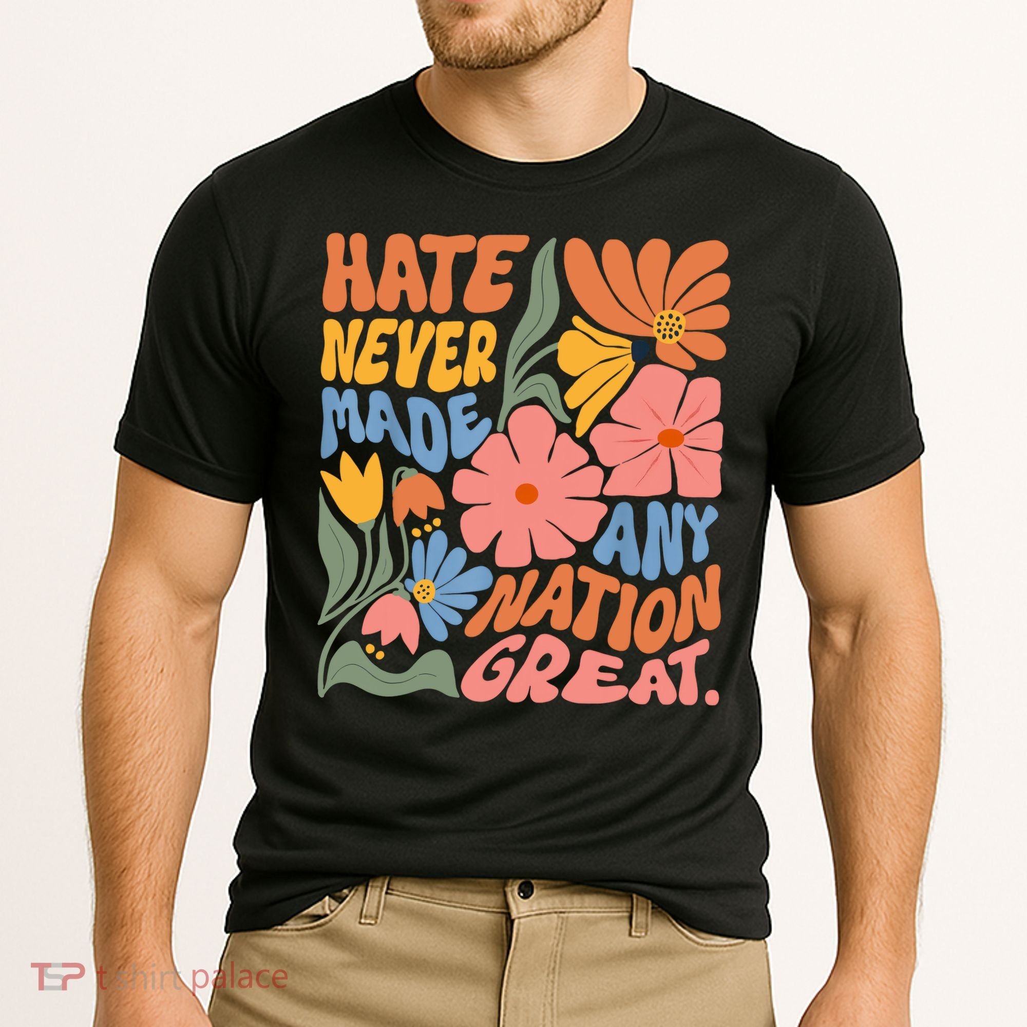 Hate Never Made Any Nation Great  Cooling Performance Crew T-Shirt