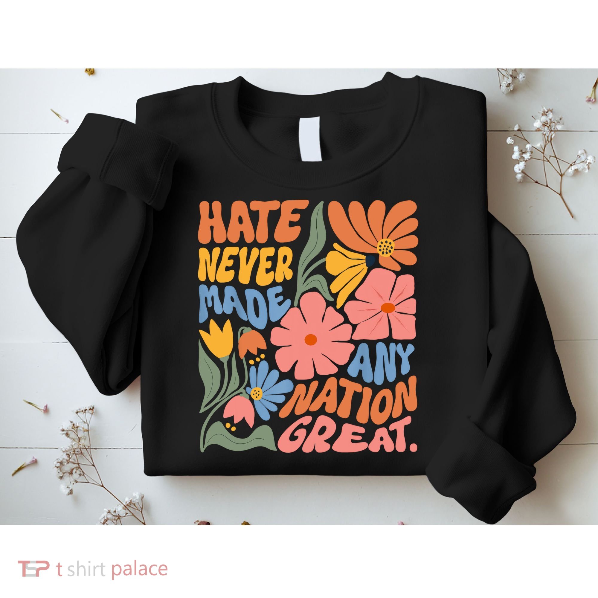 Hate Never Made Any Nation Great  Sweatshirt