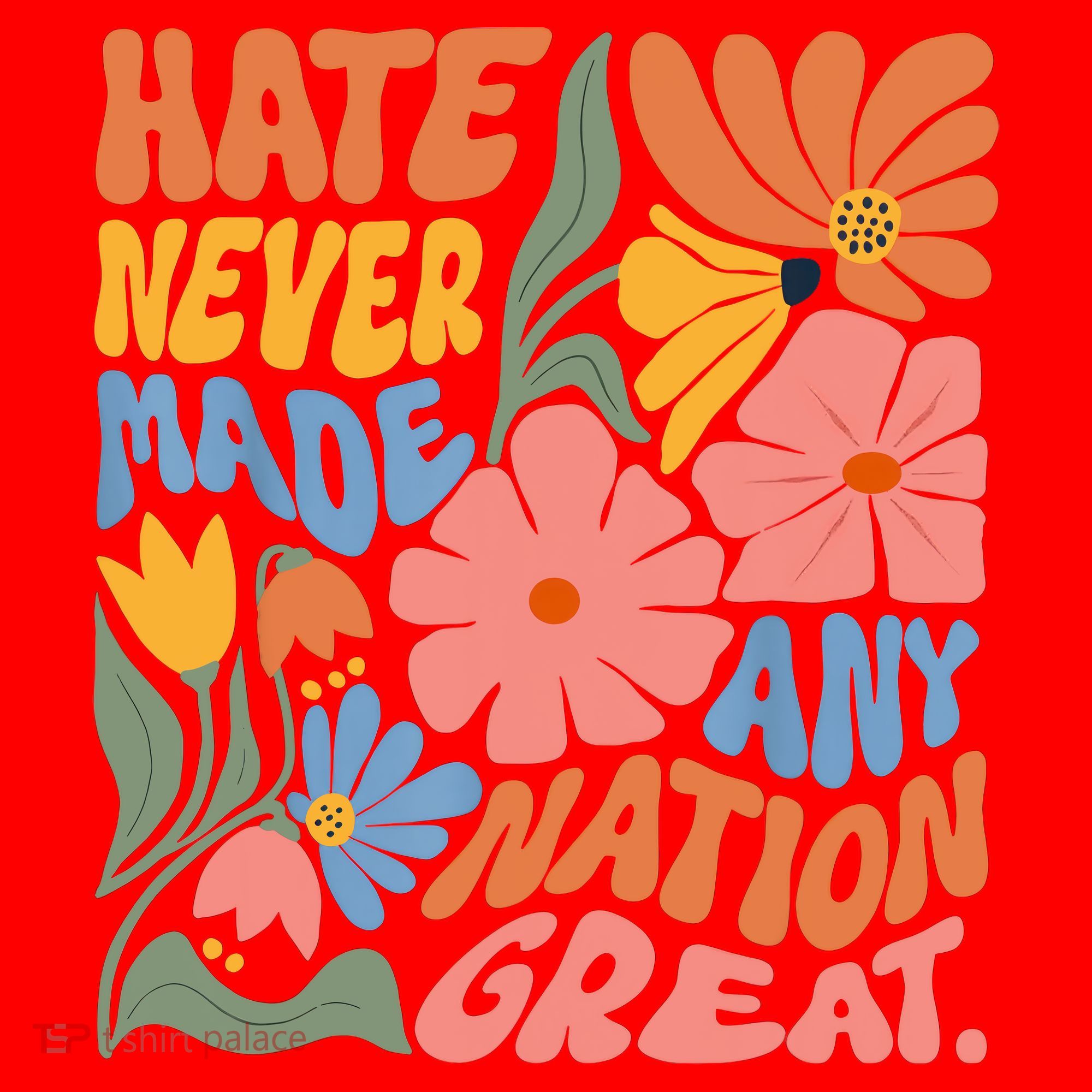 Hate Never Made Any Nation Great  Santa Hat