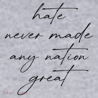 Hate Never Made Any Nation Great Women's Sweatshirt thumb 2