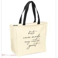 Hate Never Made Any Nation Great Tote Bag thumb 2