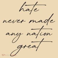 Hate Never Made Any Nation Great Tote Bag thumb 4