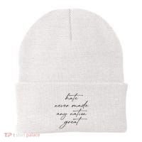 Hate Never Made Any Nation Great Beanie thumb 0