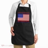 Hate Never Made Any Nation Great Usa Flag Apron thumb 2