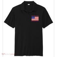 Hate Never Made Any Nation Great Usa Flag Sport-Tek Posi-UV Pro Polo thumb 0