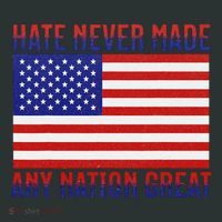 Hate Never Made Any Nation Great Usa Flag Infant Baby Jersey Bodysuit thumb 2