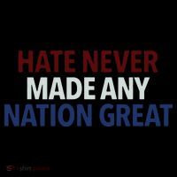 Hate Never Made Any Nation Great Racial Equality Toddler Hoodie thumb 2