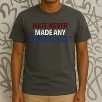 Hate Never Made Any Nation Great Racial Equality T-Shirt thumb 3