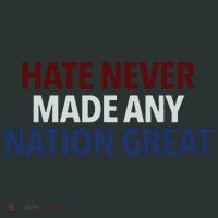 Hate Never Made Any Nation Great Racial Equality Baby Bodysuit thumb 2