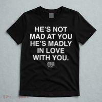 He's Not Mad At You He's Madly In Love With You Jesus Lovers T-Shirt thumb 5