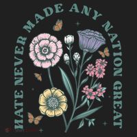 Hate Never Made Any Nation Great Women's Sweatshirt thumb 2