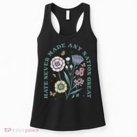 Hate Never Made Any Nation Great Women's Tank Top thumb 0