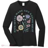 Hate Never Made Any Nation Great Women's Long Sleeve Shirt thumb 0