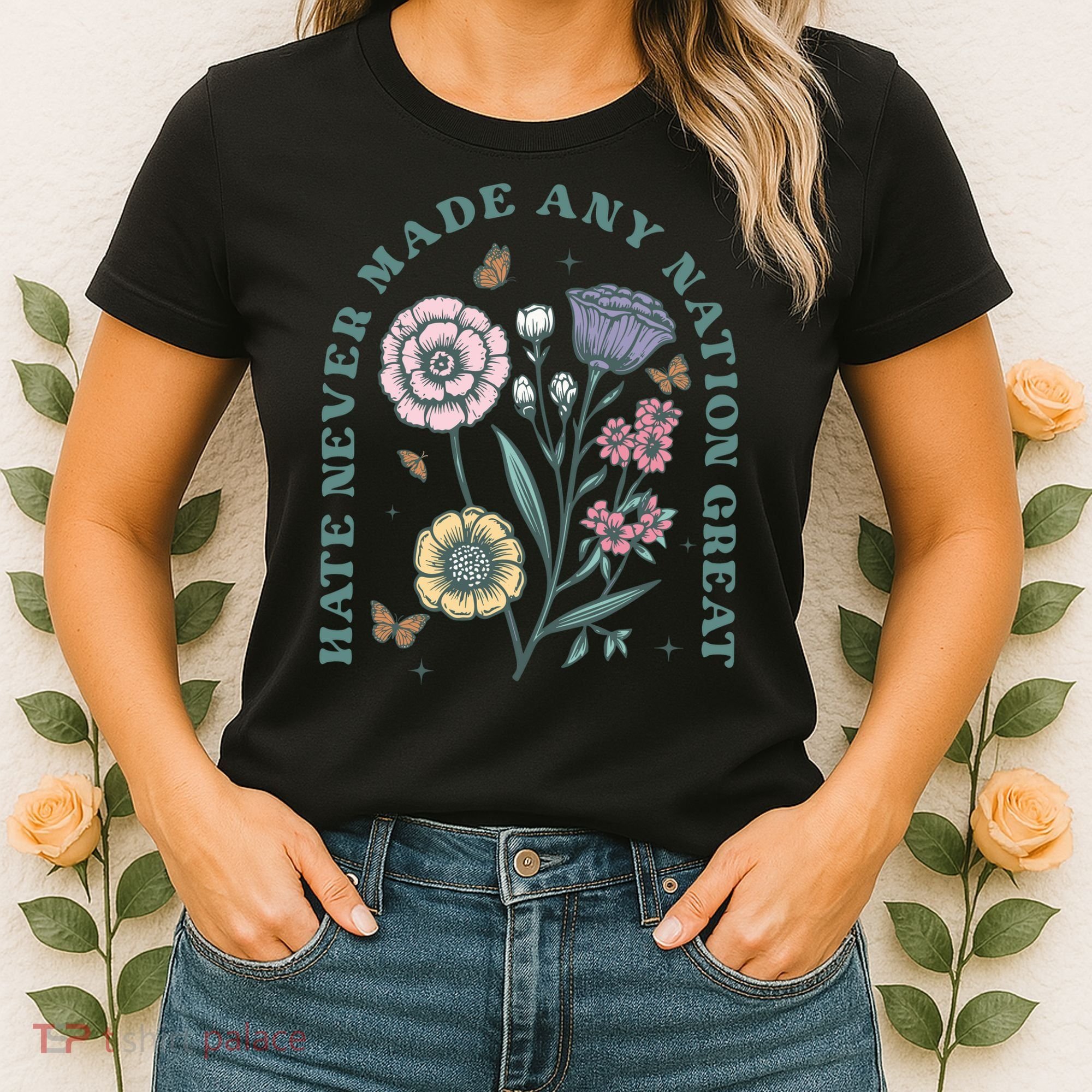Hate Never Made Any Nation Great Women's T-Shirt