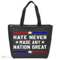 Hate Never Made Any Nation Great Tote Bag thumb 0