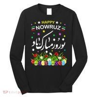 Happy Nowruz Mubarak Kurdistan & Iran & Pakistan New Year Long Sleeve Shirt thumb 0