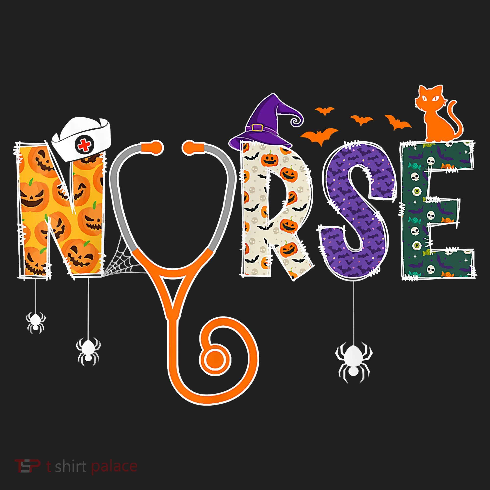 Halloween Nurse Nursing CNA RN LPN Halloween Cat Hat