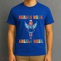 Happy National Nurses Week Funny NurseS Day Cute Cna Nurse Gift T-Shirt thumb 3