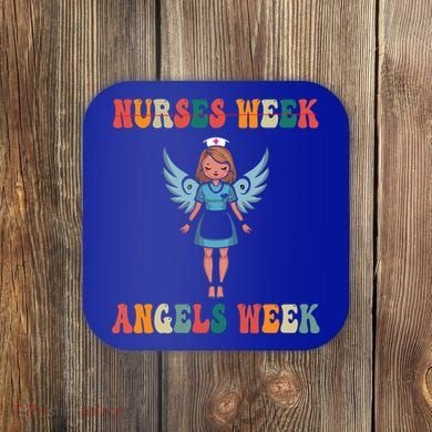Happy National Nurses Week Funny NurseS Day Cute Cna Nurse Gift Coaster