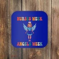 Happy National Nurses Week Funny NurseS Day Cute Cna Nurse Gift Coaster thumb 0