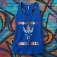 Happy National Nurses Week Funny NurseS Day Cute Cna Nurse Gift Women's Tank Top thumb 3