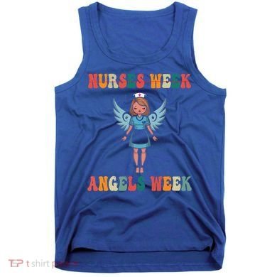 Happy National Nurses Week Funny NurseS Day Cute Cna Nurse Gift Tank Top