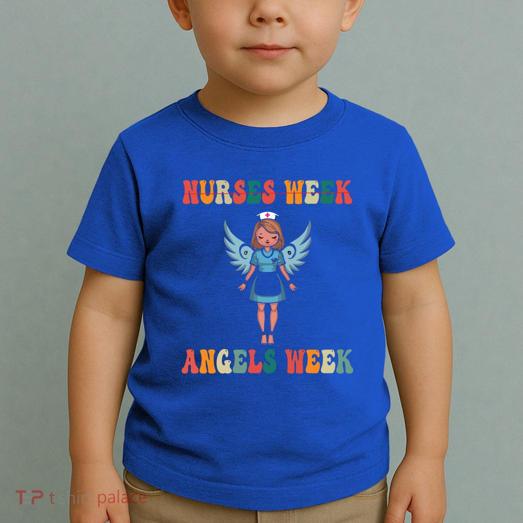 Happy National Nurses Week Funny NurseS Day Cute Cna Nurse Gift Toddler T-Shirt