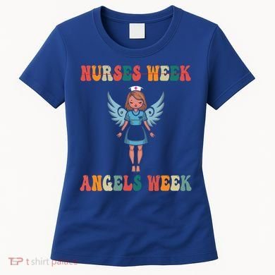 Happy National Nurses Week Funny NurseS Day Cute Cna Nurse Gift Women's T-Shirt