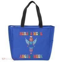 Happy National Nurses Week Funny NurseS Day Cute Cna Nurse Gift Tote Bag thumb 0
