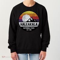 Haleakala National Park Retro Cool Gift Women's Sweatshirt thumb 0
