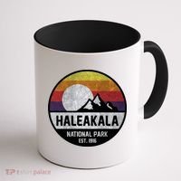 Haleakala National Park Retro Cool Gift Coffee Mug thumb 1