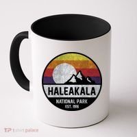 Haleakala National Park Retro Cool Gift Coffee Mug thumb 0