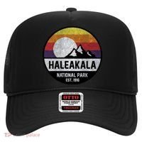 Haleakala National Park Retro Cool Gift Hat thumb 0