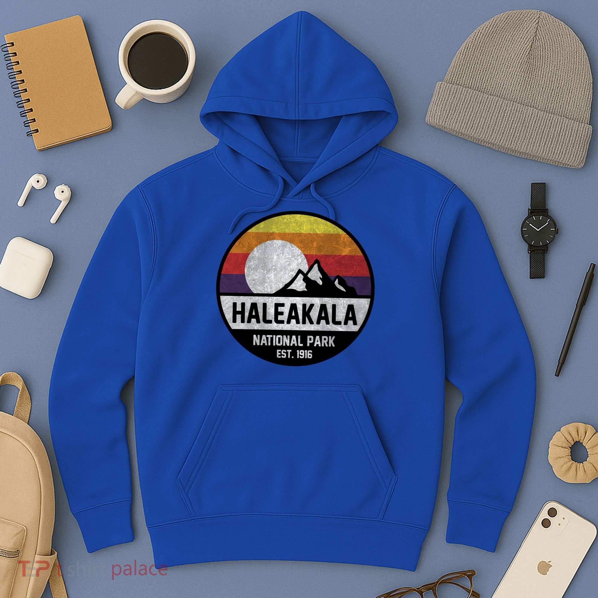 Haleakala National Park Retro Cool Gift Hoodie