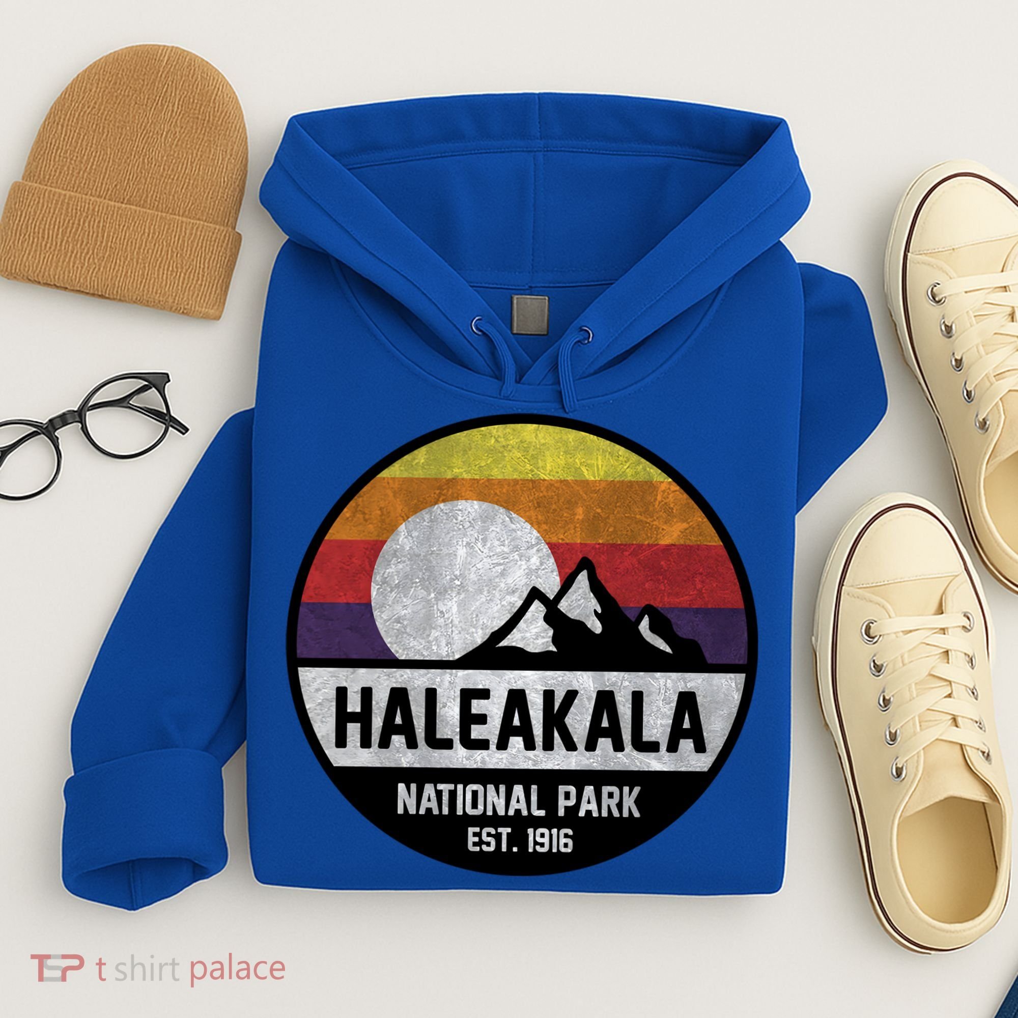 Haleakala National Park Retro Cool Gift Hoodie